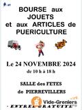 Bourse jouets ,puéricultrice, vêtements enfants et adultes