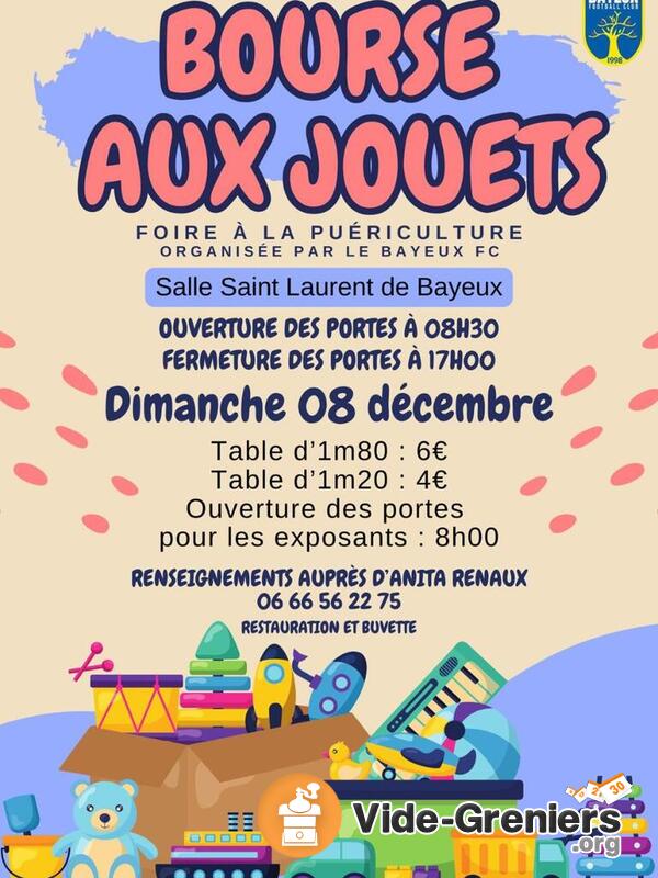 Bourse aux jouets puériculture