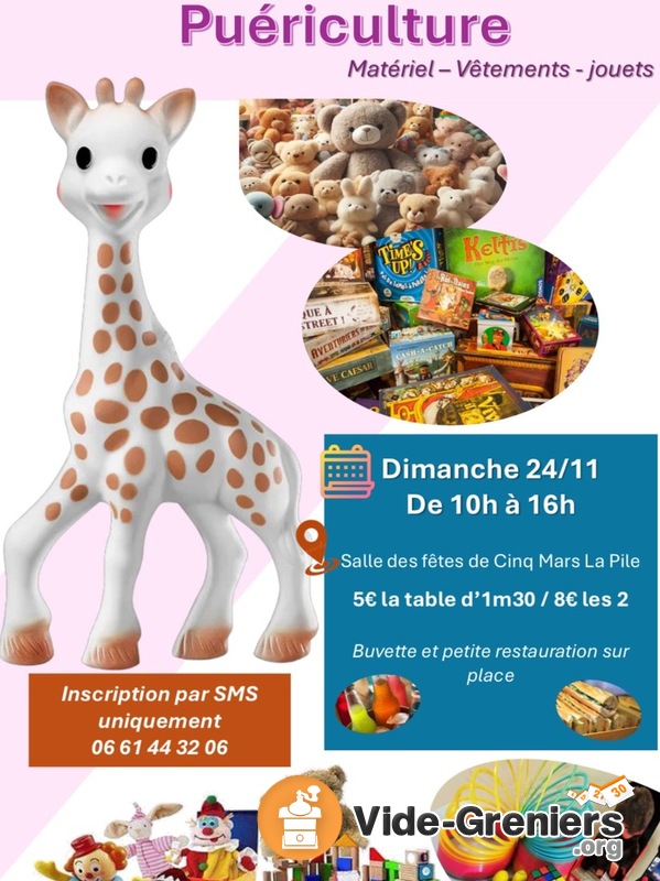 Bourse aux jouets Puériculture