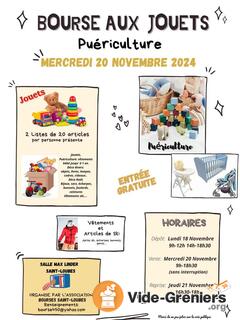 Photo de l'événement Bourse jouets puériculture