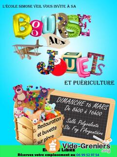 Photo de l'événement Bourse aux jouets puériculture