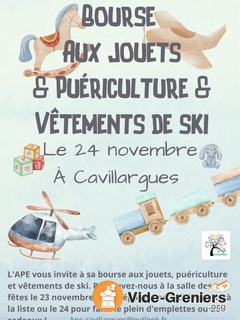 Photo de l'événement Bourse aux jouets puériculture et affaires de ski