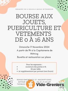 Photo de l'événement Bourse aux jouets, puériculture et vêtements de 0 à 16 ans