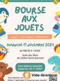 Bourse aux jouets, puericulture et vetements