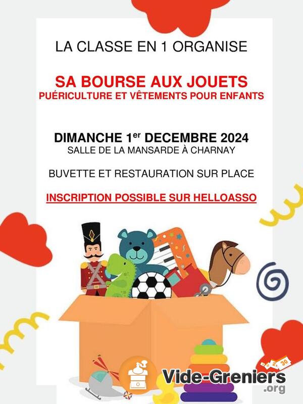 Bourse aux jouets - puériculture et vêtements enfants