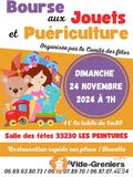 bourse aux jouets, puériculture et vêtements enfants