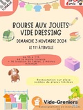 Bourse aux jouets, puériculture et vide dressing