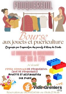 Photo de l'événement Bourse aux jouets, puériculture, livres...