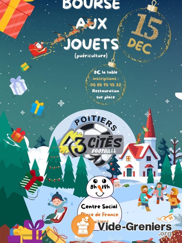 Bourse aux jouets - puériculture (vente salle des fêtes)