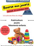 Photo Bourse jouets puériculture vêtements enfants à Chenevrey-et-Morogne