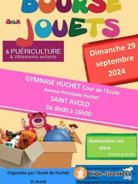 Bourse aux jouets , puériculture vêtements enfants