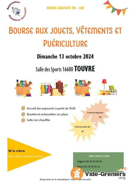 Bourse aux jouets - puériculture - Vêtements enfants