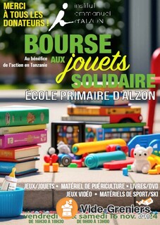 Photo de l'événement Bourse aux jouets solidaire