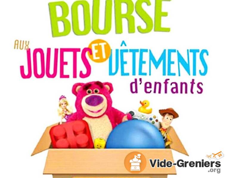 Bourse aux jouets, vetements ...