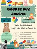 Photo Bourse aux jouets, vêtements à Montfort-le-Gesnois