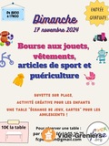 Bourse aux jouets, vêtements, articles de sport et puéricult