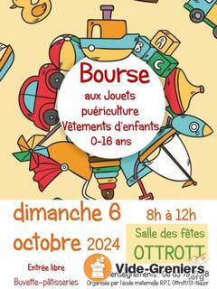 Photo de l'événement Bourse aux jouets, vêtements d'enfants 0-16 ans puériculture