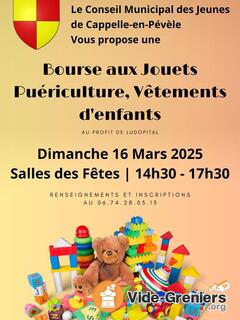 Photo de l'événement Bourse aux jouets, vêtements d'enfants et à la puériculture