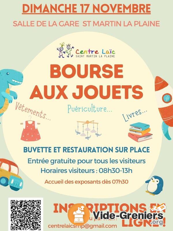 Bourse aux jouets - Vêtements enfants et puériculture