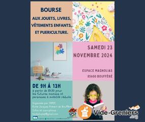 Photo de l'événement Bourse aux jouets, vêtements enfants, puériculture et livres