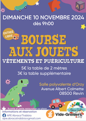 Photo de l'événement Bourse aux jouets, vêtements et articles de puériculture