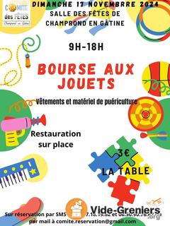 Photo de l'événement Bourse aux jouets, Vêtements et matériel de puériculture