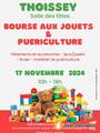 Bourse aux jouets, vêtements et puériculture