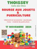 Bourse aux jouets, vêtements et puériculture