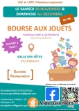 Bourse aux jouets, vêtements et puériculture