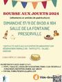 Bourse aux jouets (vétements et puéricultures)