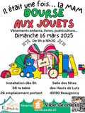 Bourse aux jouets , vêtements, livres, puériculture