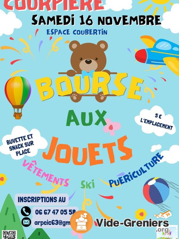 Bourse aux jouets, vêtements, periculture