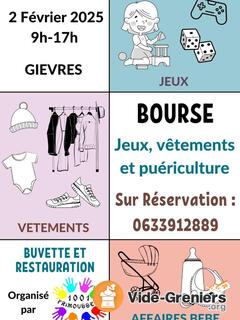 Photo de l'événement Bourse aux jouets, vêtements, puériculture