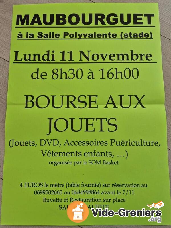 Bourse aux jouets Vide grenier spécial enfants