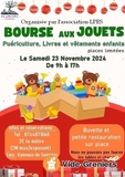 Bourse aux jouets_Puériculture_Livres_Vêtements