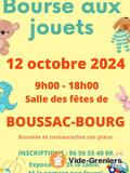 Bourse jouets,vêtements,puériculture