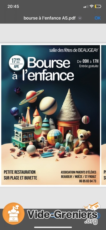 Bourse à l’enfance