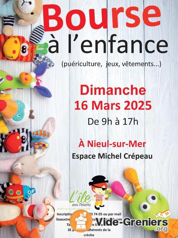 Bourse à l'enfance L'Ile aux trésors