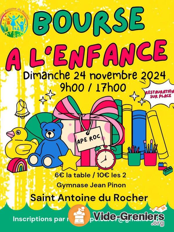 Bourse à l'enfance de l'APE ROC