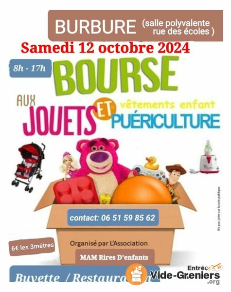 Bourse à la puériculture et aux jouets