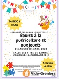 Photo Bourse à la puériculture et aux jouets à Sainte-Colombe-la-Commanderie