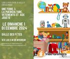 bourse à la puériculture, jouets, vêtements enfants