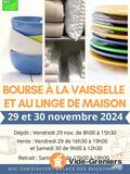 Bourse à la vaisselle et au linge de maison