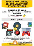 Bourse aux livres, CD, DVD, jeux vidéo et collections