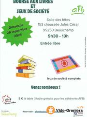 Photo de l'événement Bourse aux livres, jeux de société et jouets