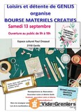 Photo Bourse Matériels Créatifs à Genlis