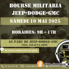 Photo de l'événement Bourse militaria Jeep-Dodge-GMc