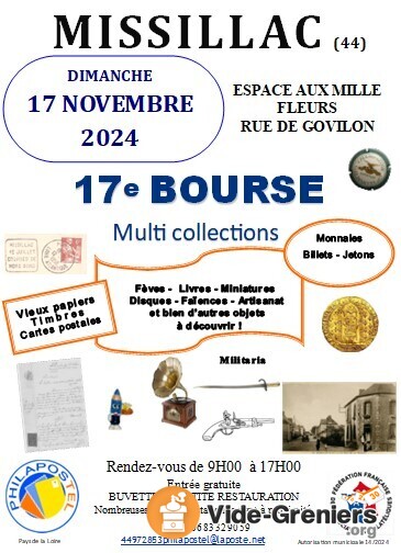 Bourse multicollections - 17e édition