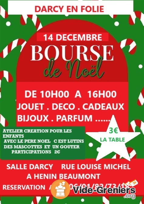 bourse de noel