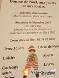 Bourse de Noël, jouets ,loisirs, hameau de Courcelles